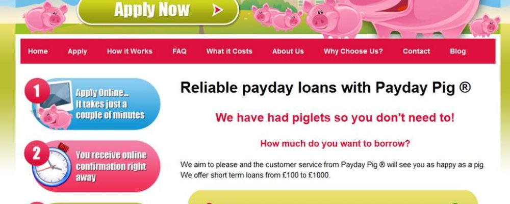 Payday Pig Loans